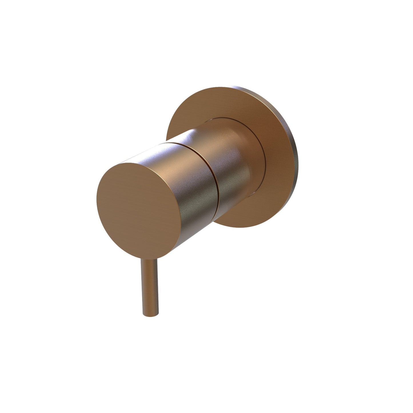 T1.48.3S.E Concealed diverter for T1.360 / T1.360T - external part - PVD Copper Brushed