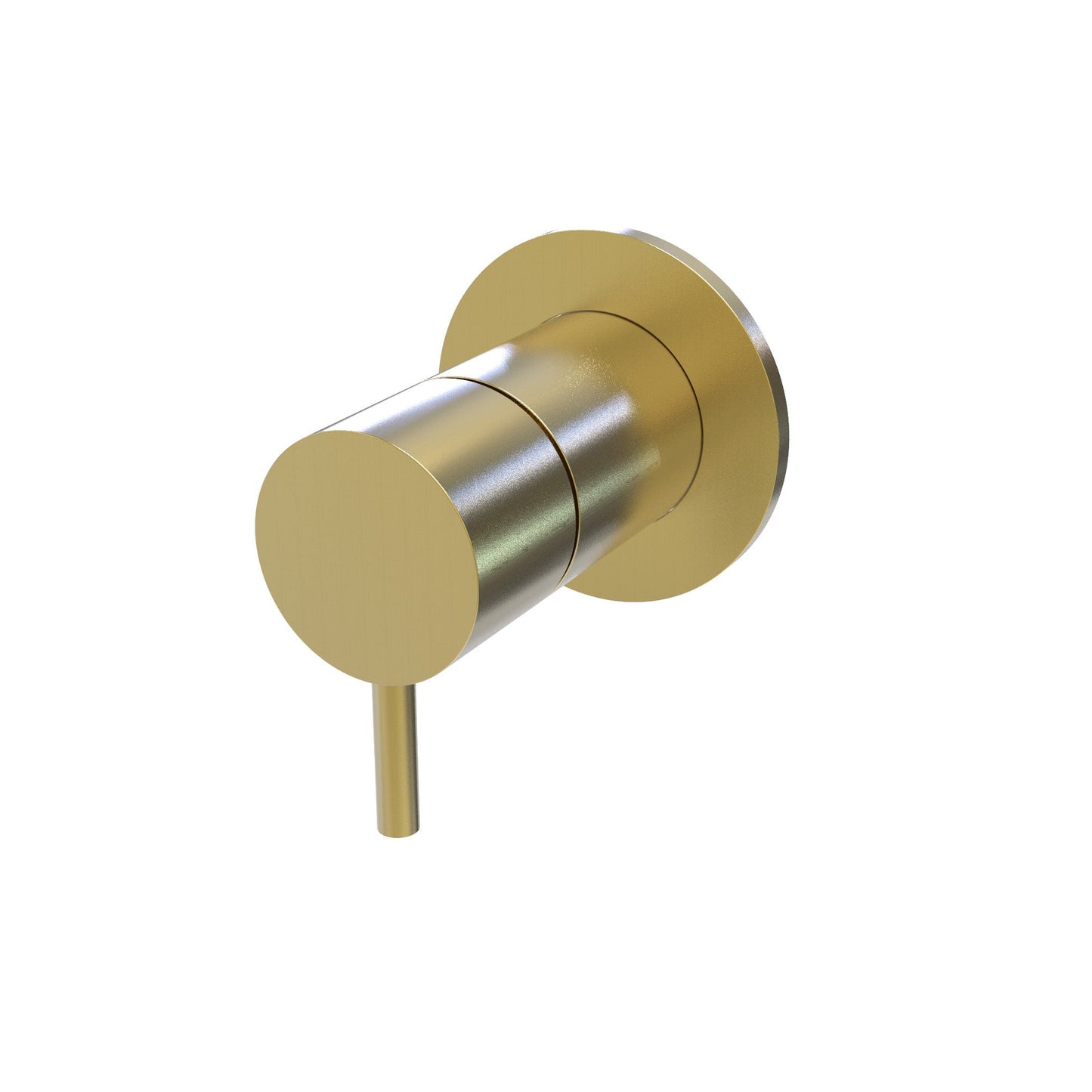 T1.48.3S.E Concealed diverter for T1.360 / T1.360T - external part - PVD White Gold Brushed