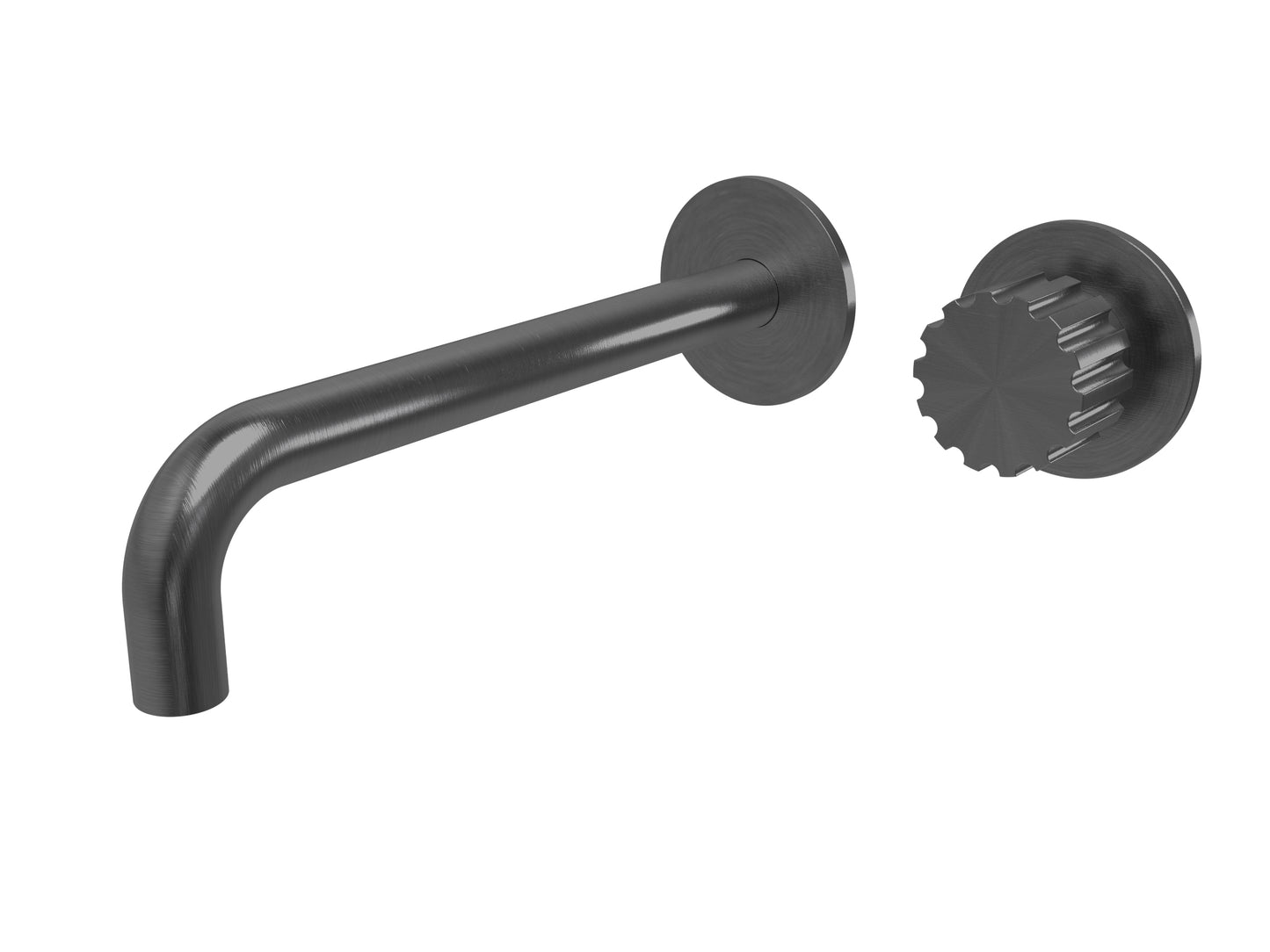 TMI.16.E.M Two-hole concealed washbasin mixer - external part with waste valve (without spout) Magnum