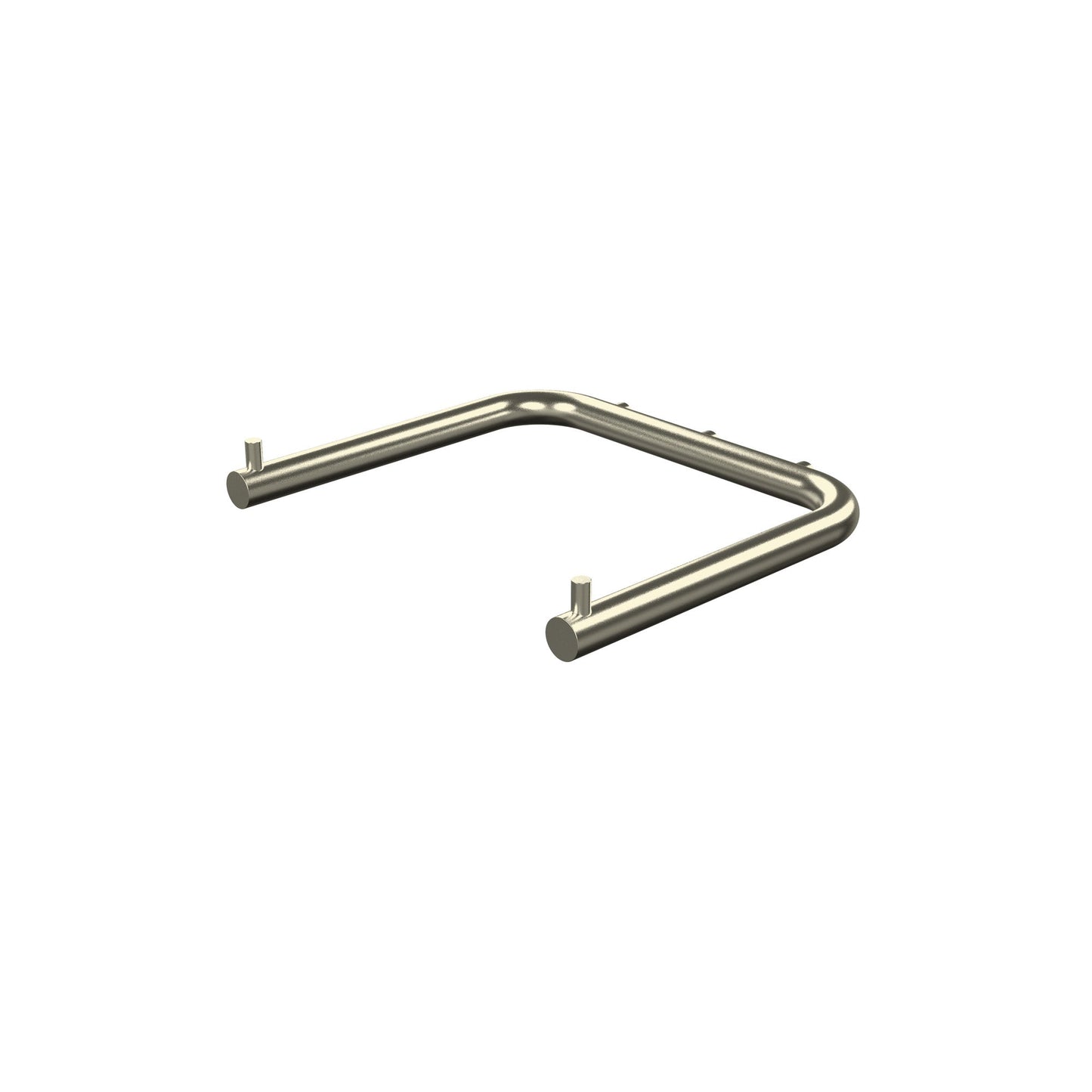 A1.31 Double roll holder - PVD White Gold Brushed