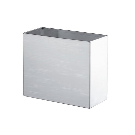 A8.80 Small garbage container - Stainless Steel Brushed