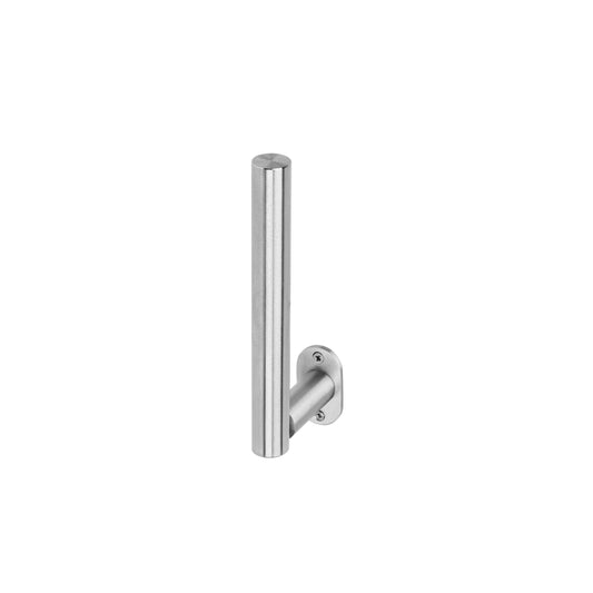 FJ.L1.130 Large window handle with rosette - Stainless Steel Brushed