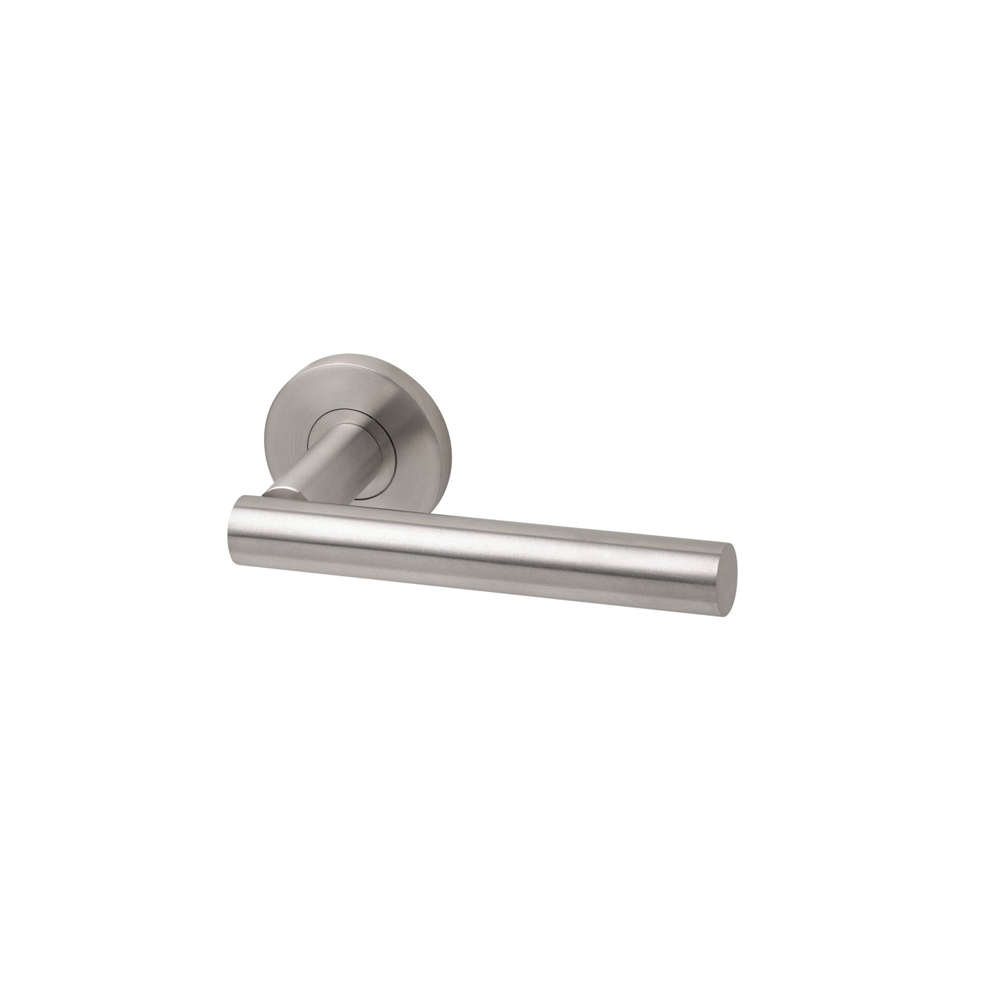 FP.L1D.130 Double large door handle 130 mm - Stainless Steel Brushed
