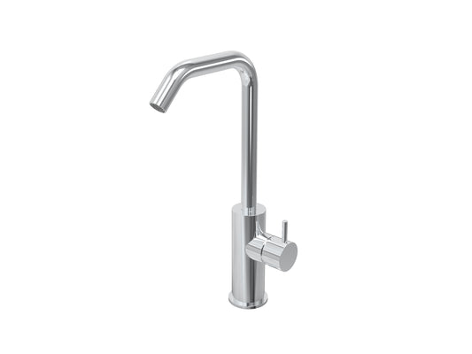 T1.12.1F.Y Deck mounted washbasin mixer with swivel Y spout and waste valve