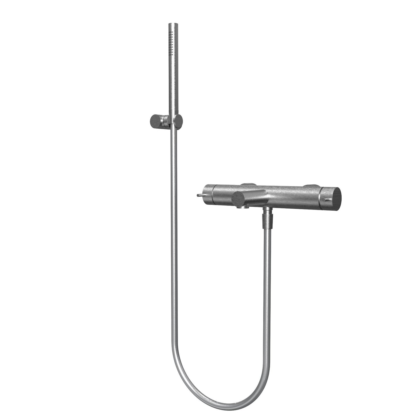 T1.30N Two-way bathtub mixer with spout, hand shower and adjustable holder - new version