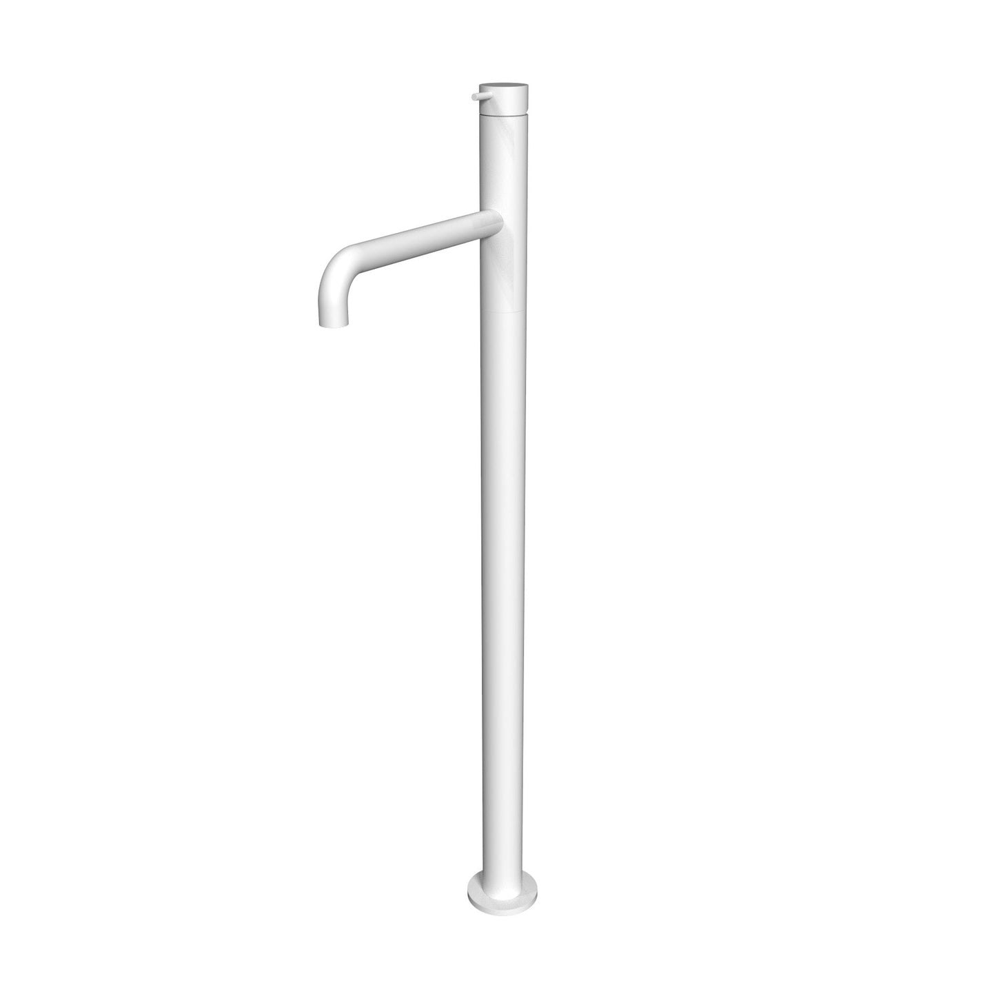 T1.34.E One-way freestanding bathtub mixer - external part