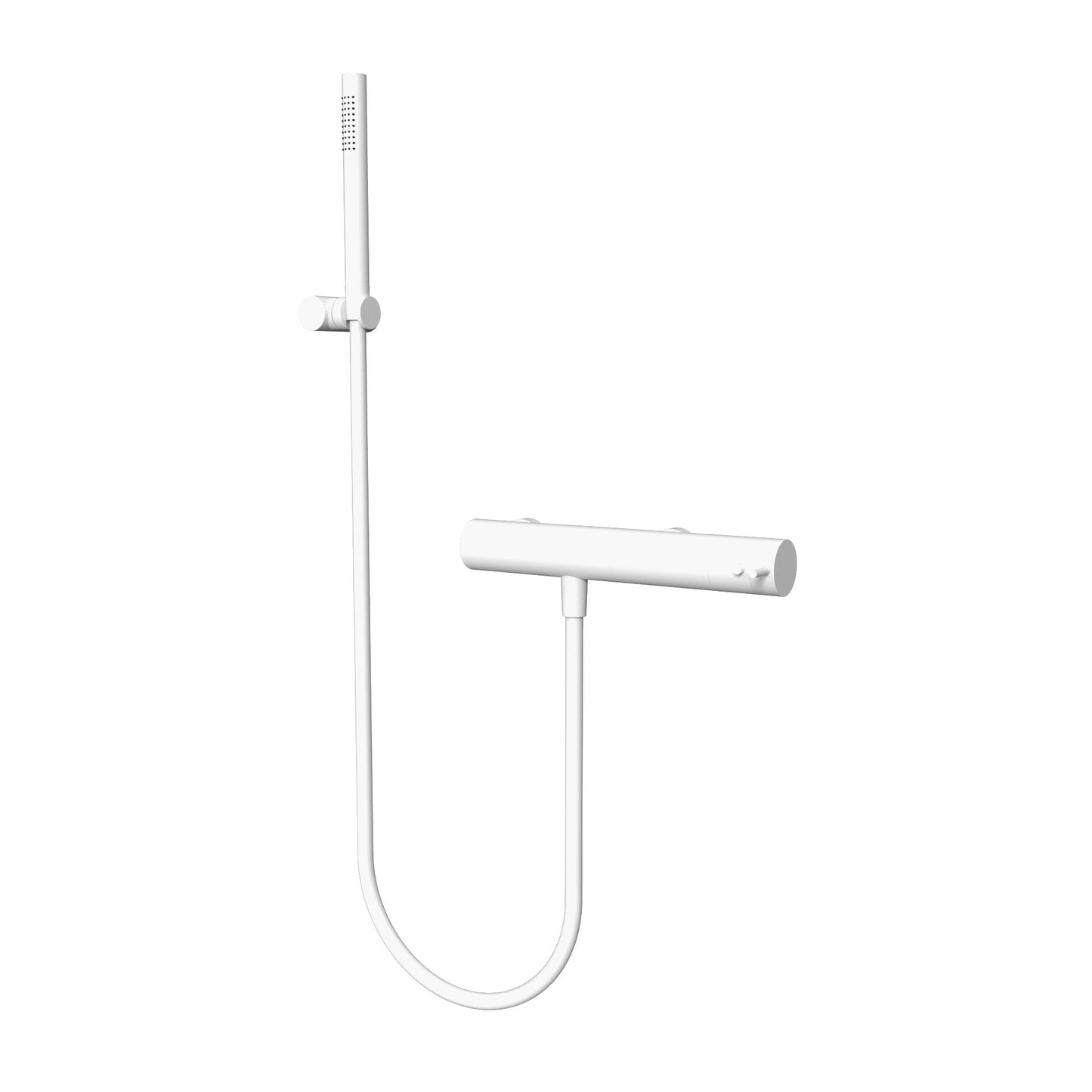 T1.40T Torneira misturadora termostática de duche 1 saída, com chuveiro de mão e suporte orientável