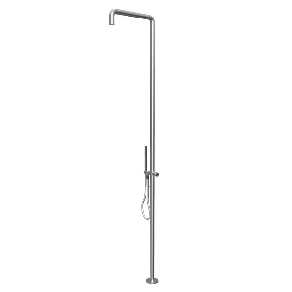 T1.47.E Two-way swimming pool mixer with hand shower kit - external pa ...
