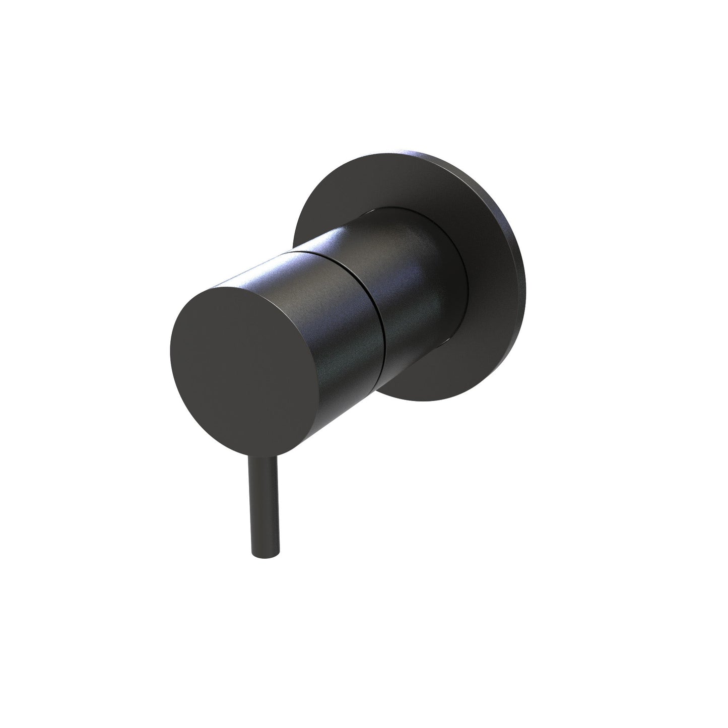 T1.48.3S.E Concealed diverter for T1.360 / T1.360T - external part - PVD Black Brushed