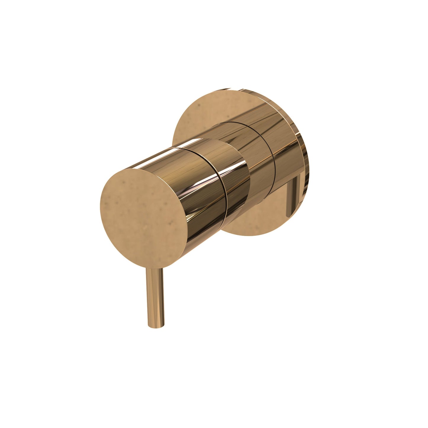 T1.48.3S.E Concealed diverter for T1.360 / T1.360T - external part - PVD Copper Polished