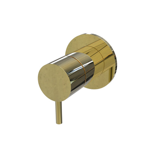 T1.48.3S.E Concealed diverter for T1.360 / T1.360T - external part - Brass Polished