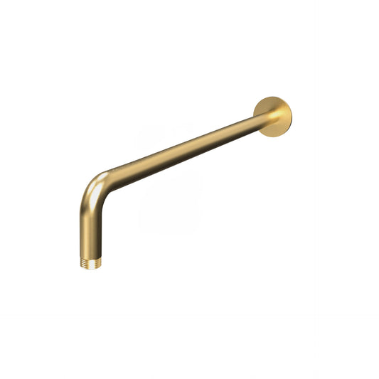T1.646.50 Wall mounted head shower arm 500mm - Brass Brushed