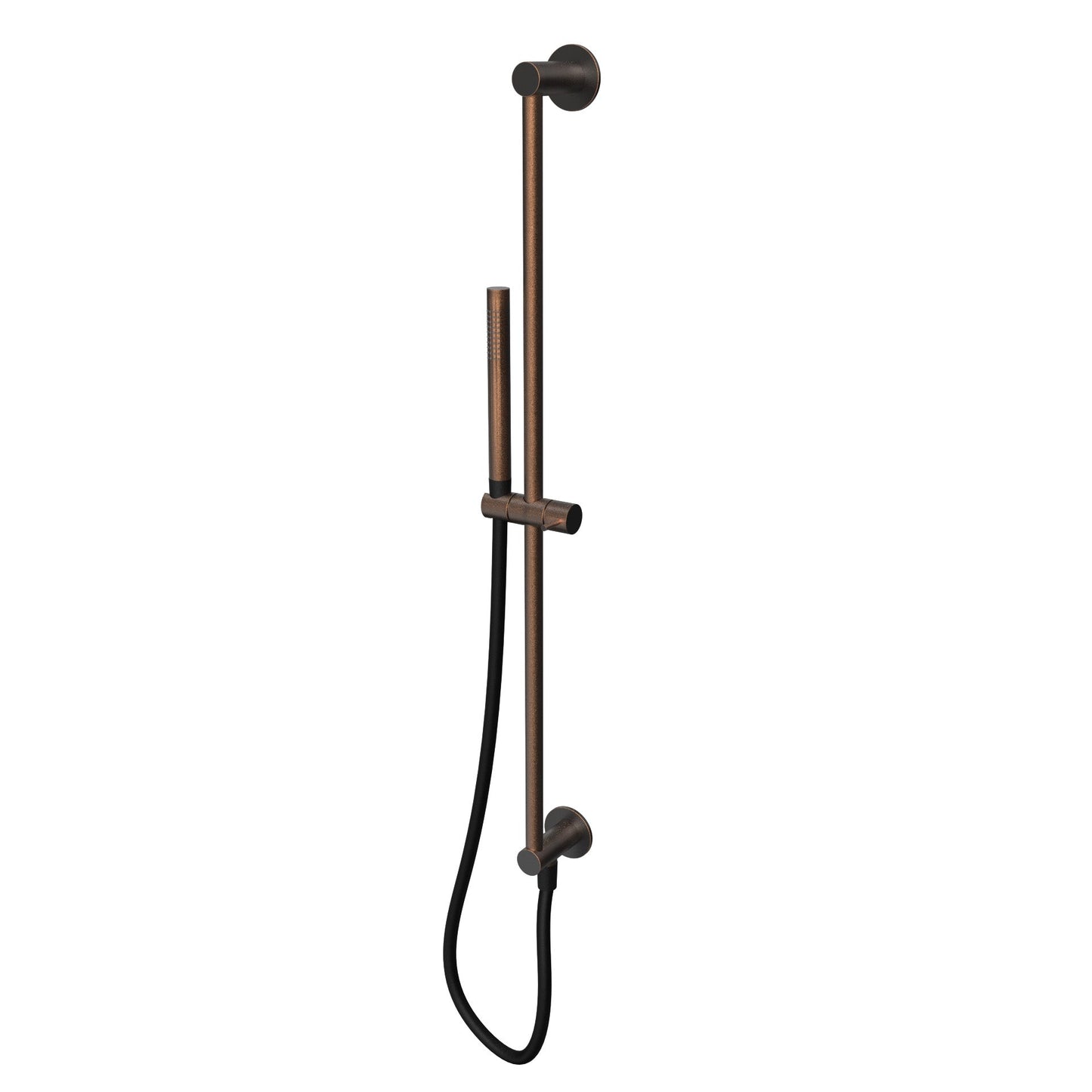 T1.661 Sliding shower rail with outlet, flexible and hand shower