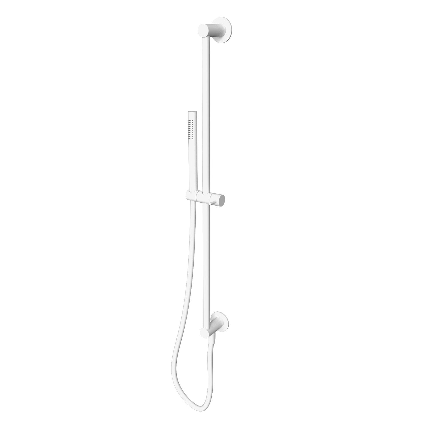 T1.661 Sliding shower rail with outlet, flexible and hand shower