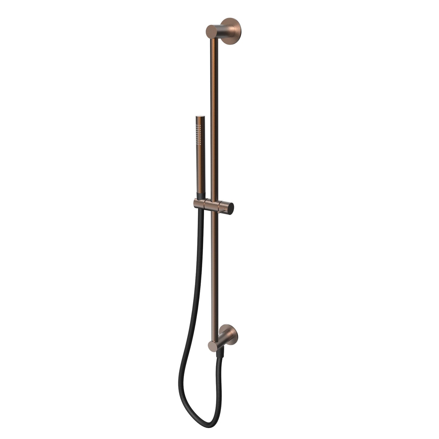 T1.661 Sliding shower rail with outlet, flexible and hand shower