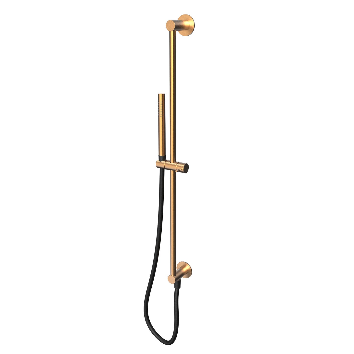 T1.661 Sliding shower rail with outlet, flexible and hand shower