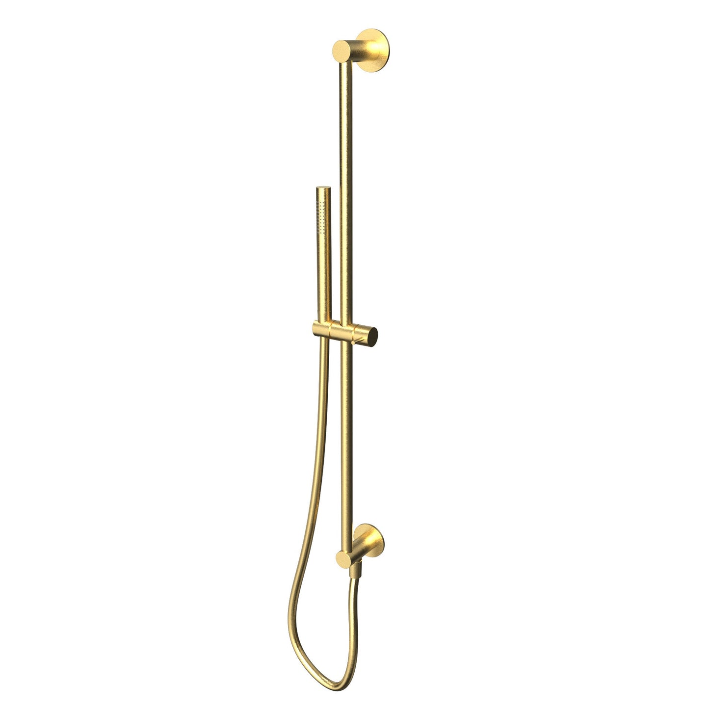 T1.661 Sliding shower rail with outlet, flexible and hand shower