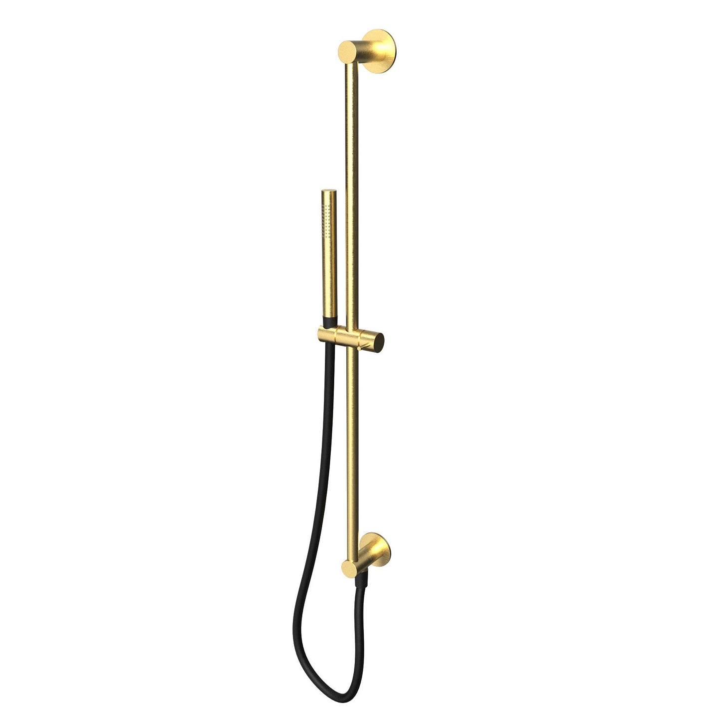 T1.661 Sliding shower rail with outlet, flexible and hand shower