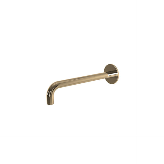 T1.675.21 Wall mounted washbasin spout 21 cm - PVD Copper Polished