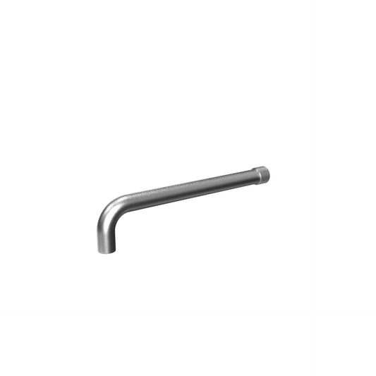 T1.675.21.SE Wall mounted washbasin spout 21 cm without plate