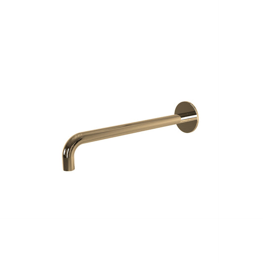 T1.675.25 Wall mounted washbasin spout 25 cm - PVD Copper Polished