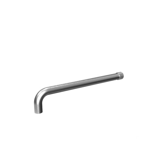 T1.675.25.SE Wall mounted washbasin spout 25 cm without plate