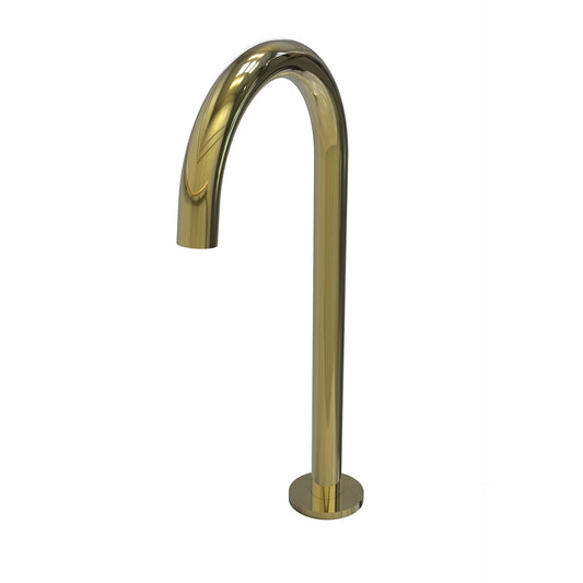 T1.B2.12U Deck mounted high washbasin U spout
