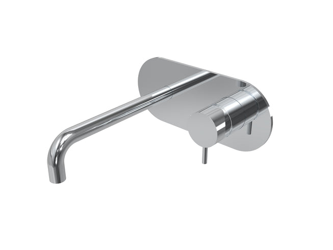 T1.161.E.O Torneira misturadora de encastrar - parte externa com espelho oval e válvula (sem bica)