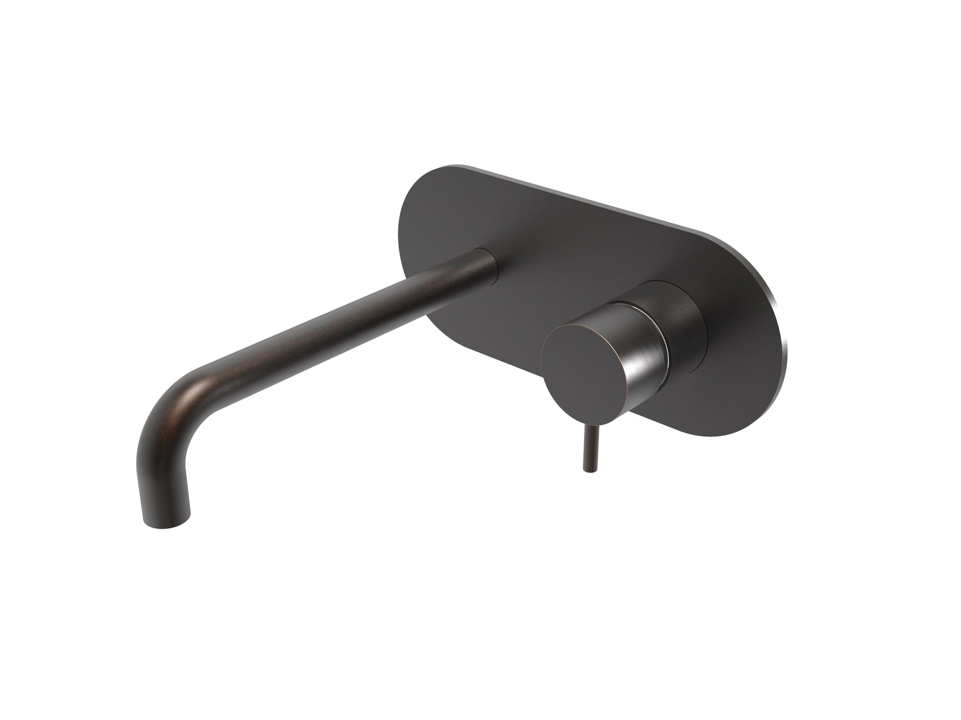 T1.161.E.O Torneira misturadora de encastrar - parte externa com espelho oval e válvula (sem bica)