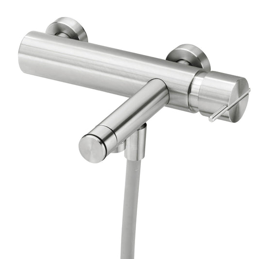 T4.30 Two-way bathtub mixer with spout, hand shower and adjustable holder