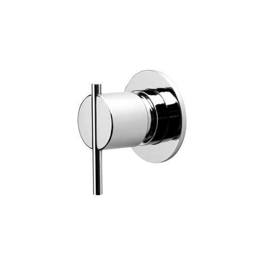 T4.43.E Concealed stop valve - external part - Chrome