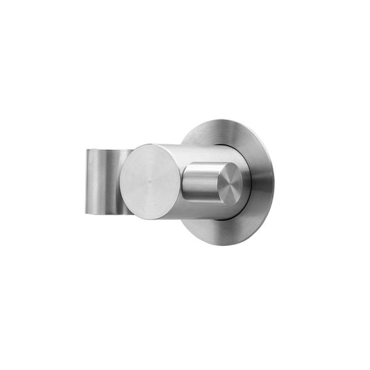 T7.623 Adjustable hand shower holder - Stainless Steel Brushed
