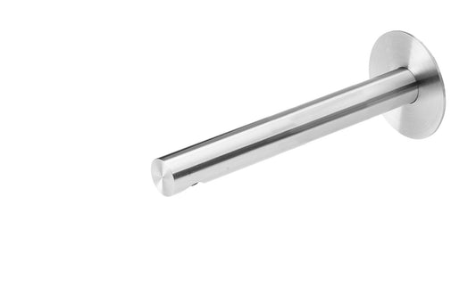 T7.675.15 Wall mounted washbasin spout 15 cm - Stainless Steel Brushed