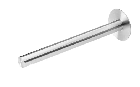 T7.675.23 Wall mounted washbasin spout 23 cm - Stainless Steel Brushed