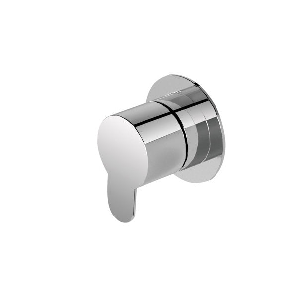 T9.18.SV One-way concealed bathtub/shower mixer - internal + external part - Chrome