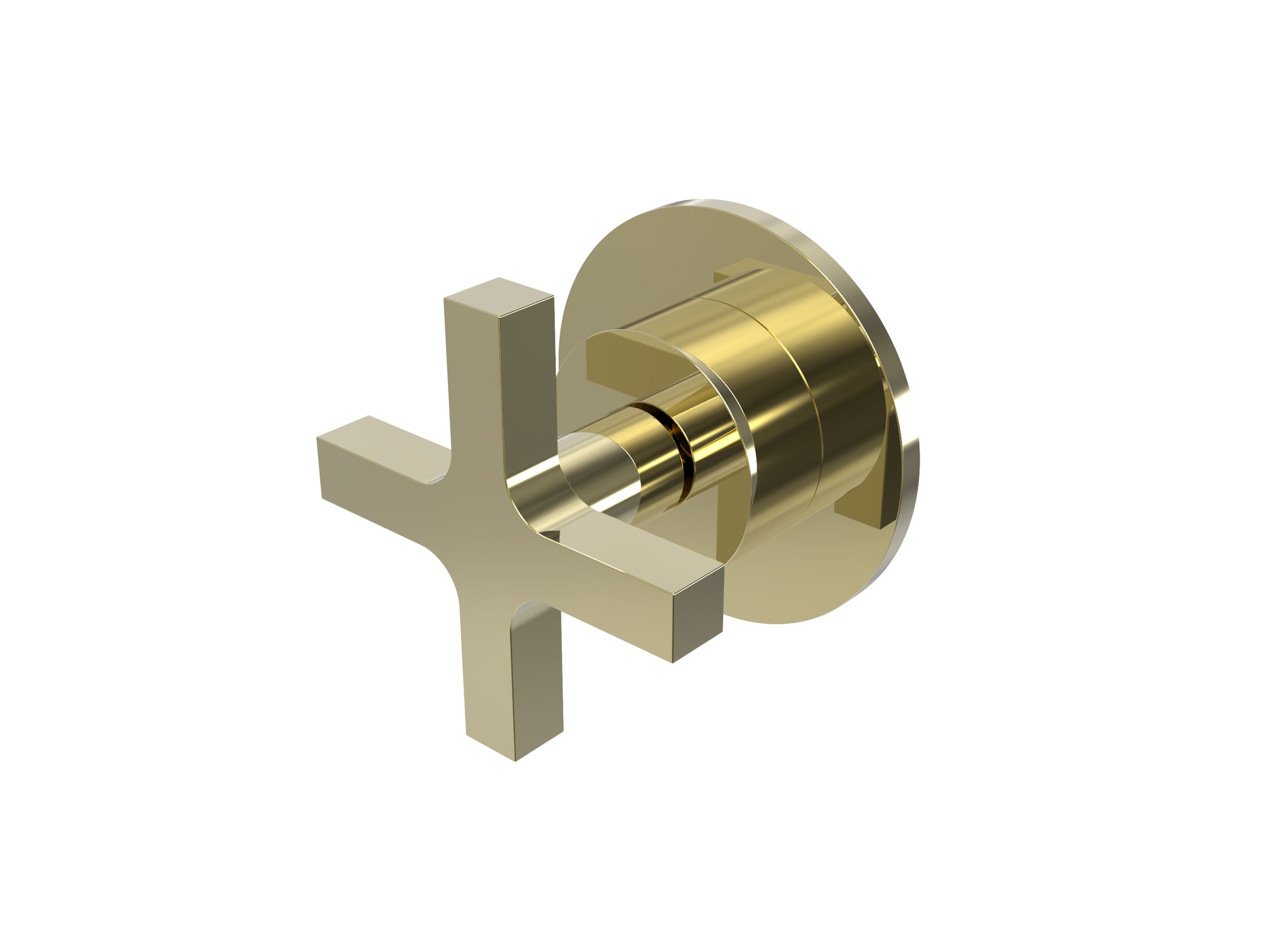 TMI.43.E.C Torneira de passagem / desviador de encastrar - parte externa Cruz