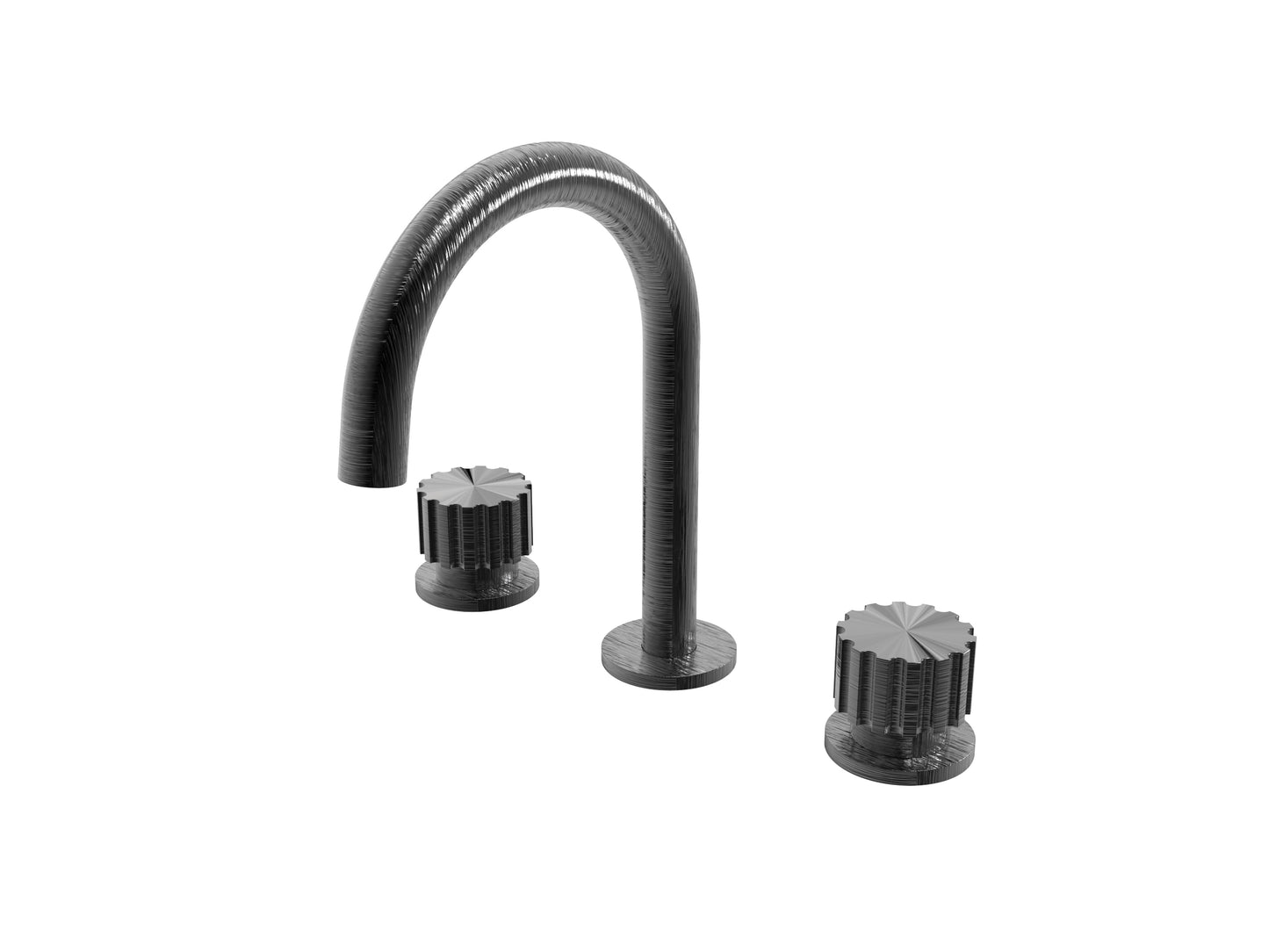 TMI.12.3F.M Three-hole deck mounted washbasin mixer Magnum
