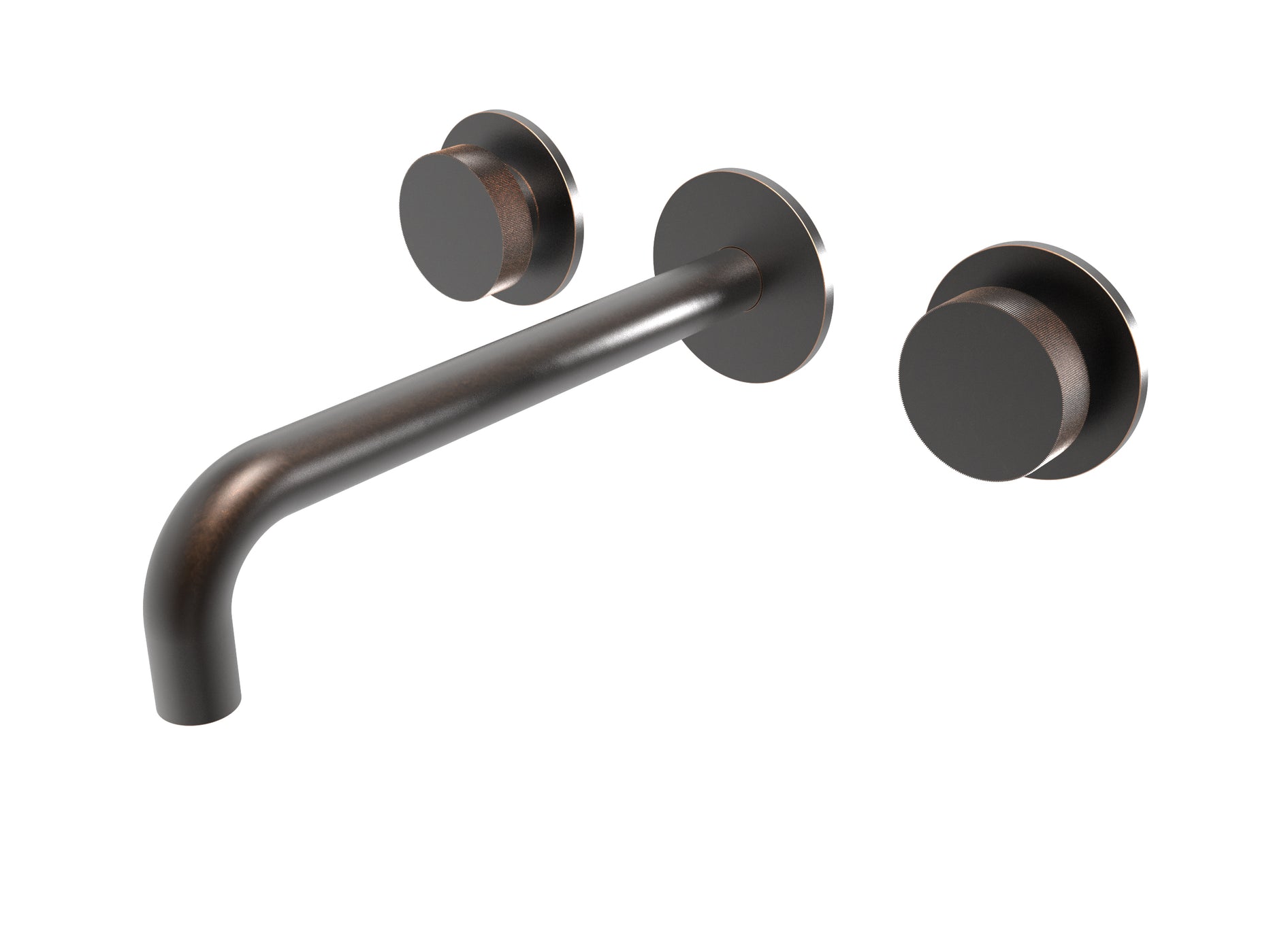 TMI.16.3F.E.G Torneira misturadora de lavatório de encastrar 3 furos - parte externa com válvula (sem bica)