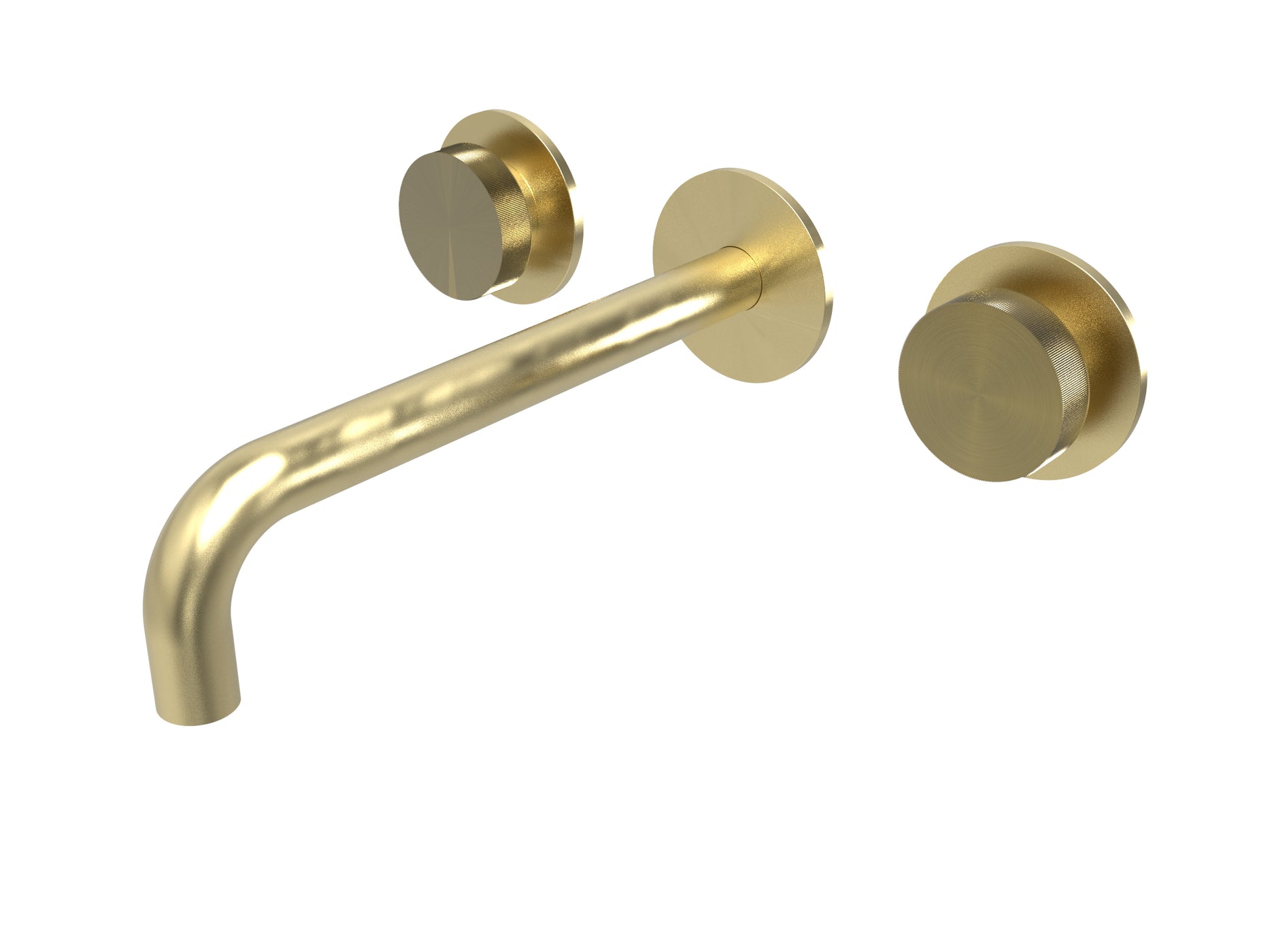 TMI.16.3F.E.G Torneira misturadora de lavatório de encastrar 3 furos - parte externa com válvula (sem bica)