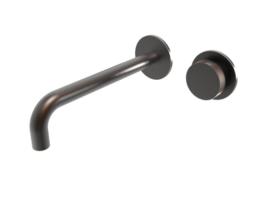 TMI.16.E.G Torneira misturadora de lavatório de encastrar 2 furos - parte externa com válvula (sem bica)