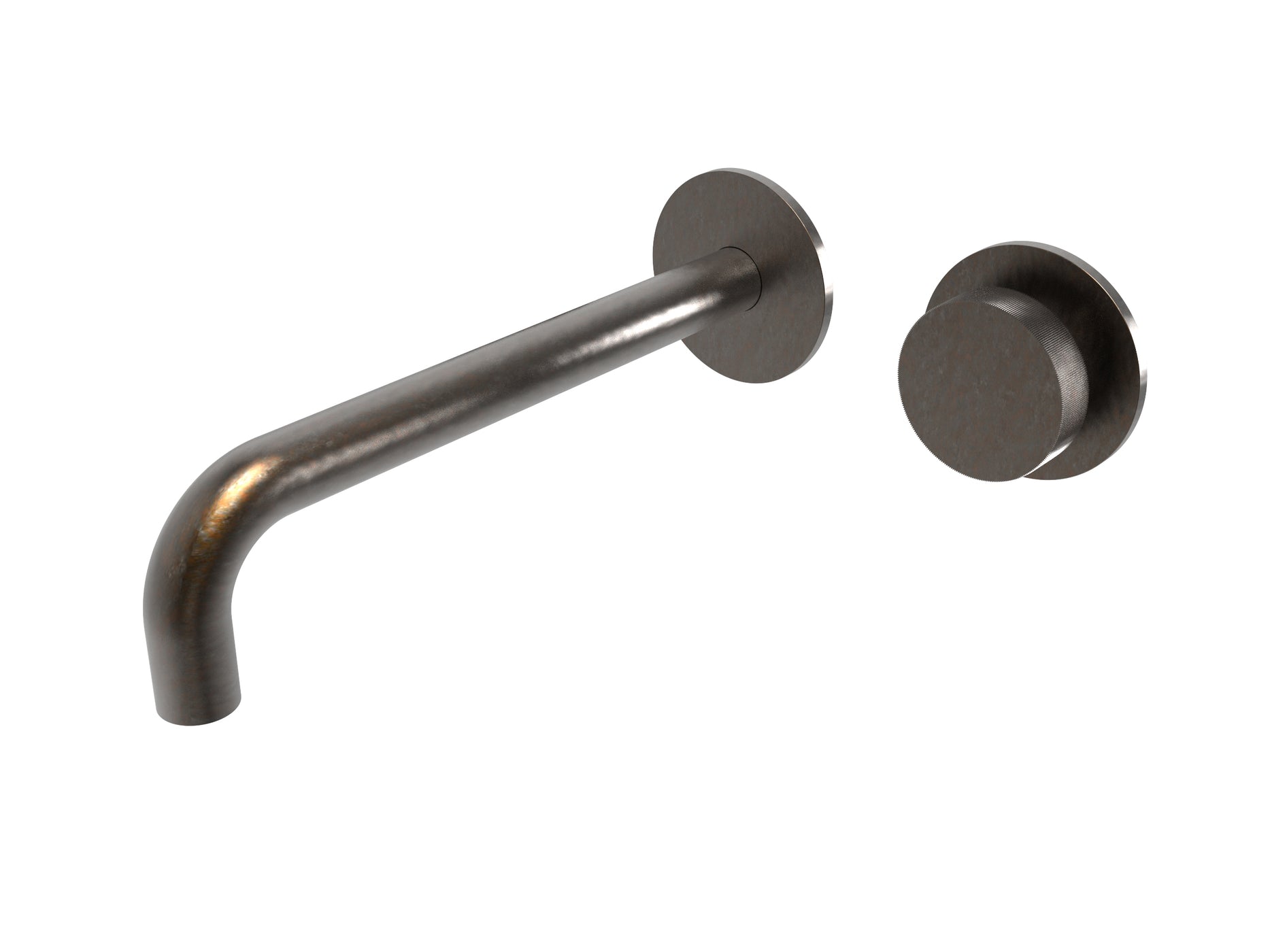 TMI.16.E.G Torneira misturadora de lavatório de encastrar 2 furos - parte externa com válvula (sem bica) Gear