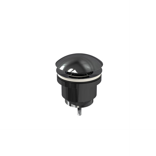 VAL1 Click clack waste valve - PVD Black Polished